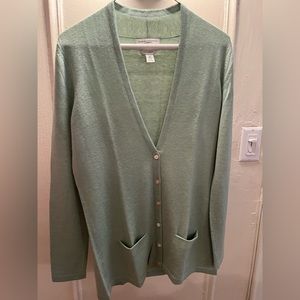 Cashmere long sleeve sweater